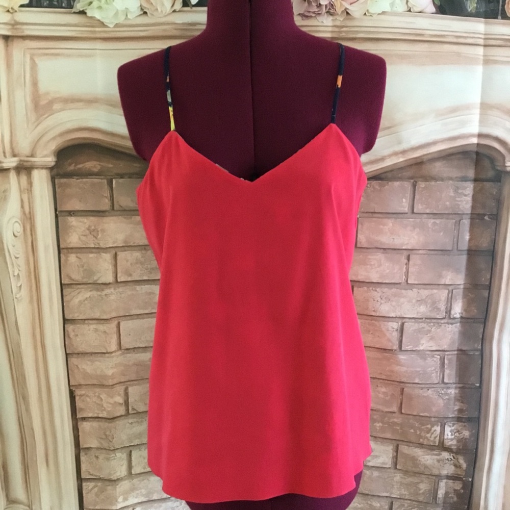 EUC Express Reversible Flower/Pink Racerback Tank - Picture 2 of 8